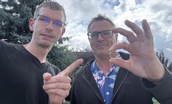Erfolg nach über einem Jahr. Ringjäger Patrik findet den Platinring wieder